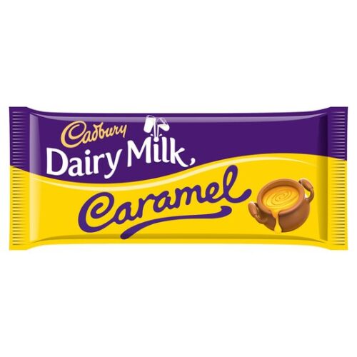 Cadbury Dairy Milk Caramel Chocolate Bar 120G
