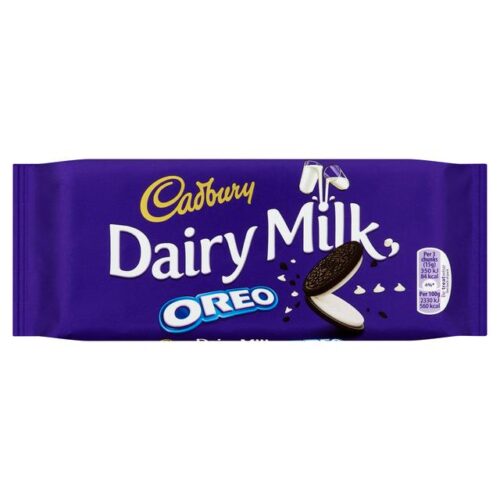 Cadbury Dairy Milk Oreo Chocolate Bar 120G