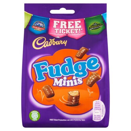 Cadbury Fudge Bites 120G