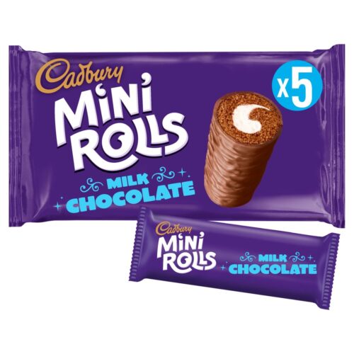 Cadbury Chocolate Mini Rolls 5 Pack