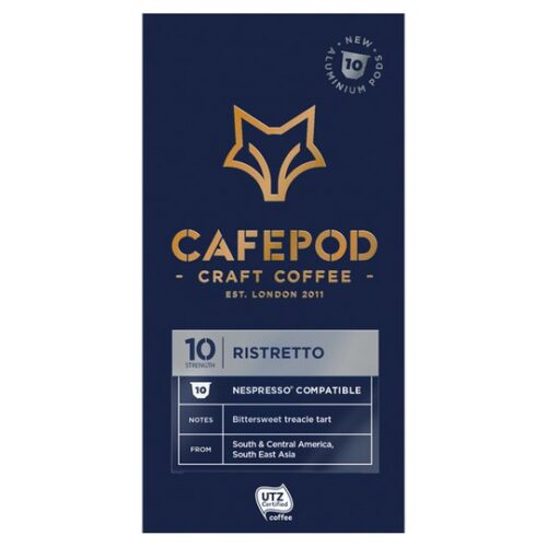 Cafepod 10 Capsules Ristretto Coffee 55G