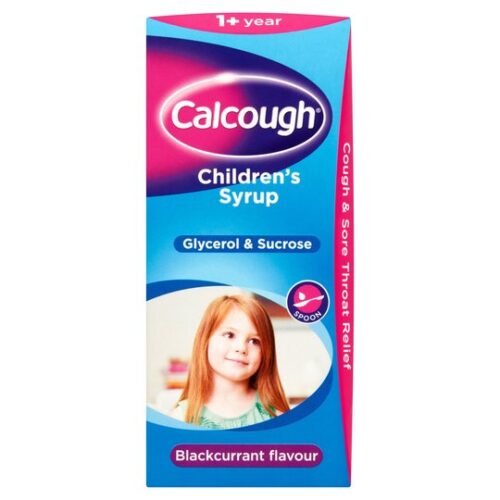 Calcough Childrens Syrup Blackcurrant 125Ml