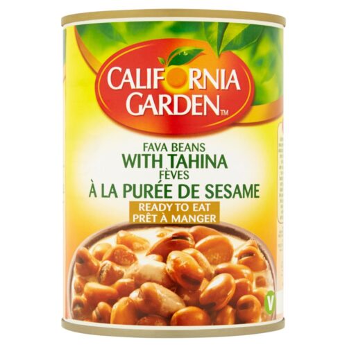 California Garden Fava Beans with Tahina 400g