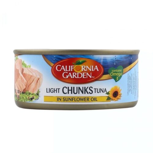 California Garden Light Chunks Tuna In Sunflower Oil 140g