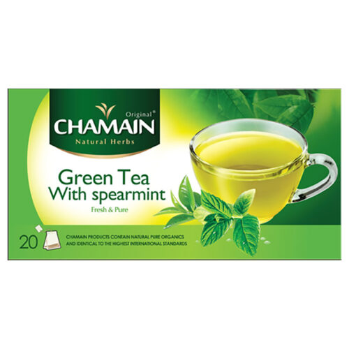 Chamain Green Tea with Mint 20 Bags