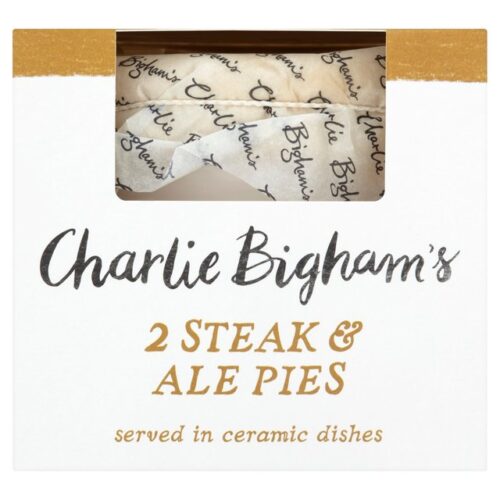 Charlie Bigham’s Steak & Ale Pies 600G