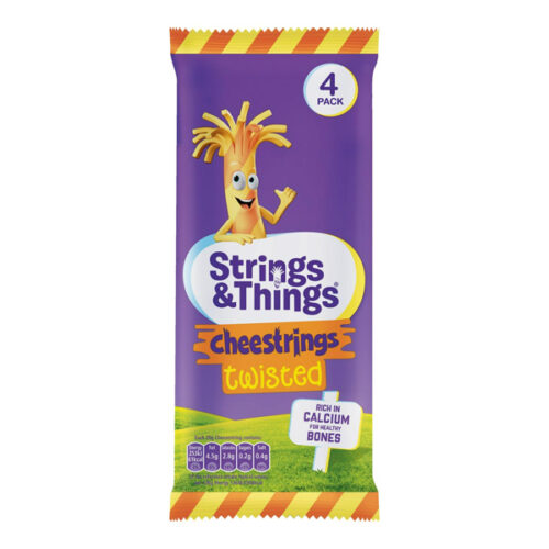 Cheestrings Twister 4 Pack 80G