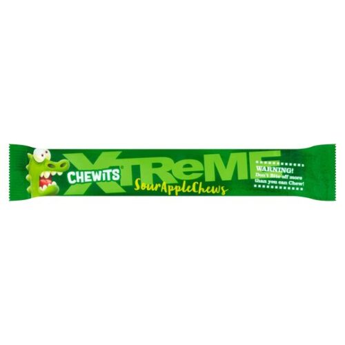 Chewits Xtreme Sour Apple Stick 31G