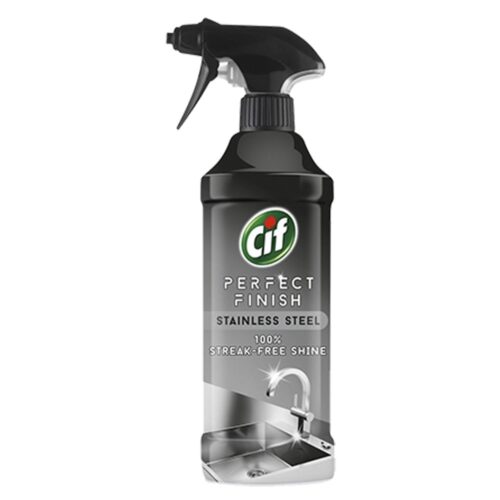Cif Perfect Finish Stainless Steel Spray Cleaner 435Ml