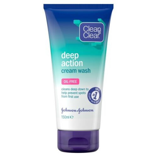 Clean & Clear Cleansing Cream Wash 150Ml