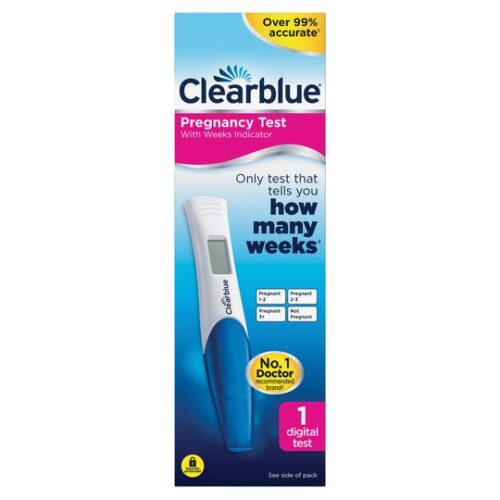 Clearblue How Many Weeks Pregnancy Test 1Pk