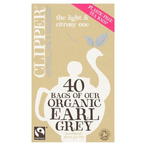 Clipper Organic 40 Bags Of Earl Grey Tea 96G