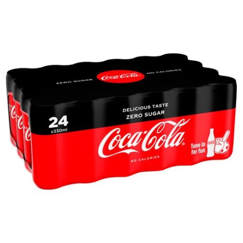 Coca Cola Coke Zero 24X330ml