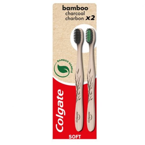 Colgate Bamboo Toothbrush 2 Pack - Compare Prices & Buy Online!