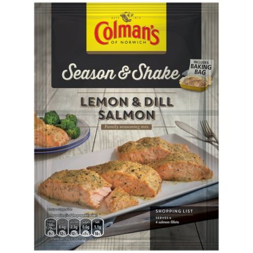 Colman’s Season And Shake Lemon & Dill Salmon 18G