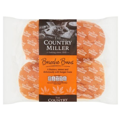 Country Miller Brioche Buns 4 Pack