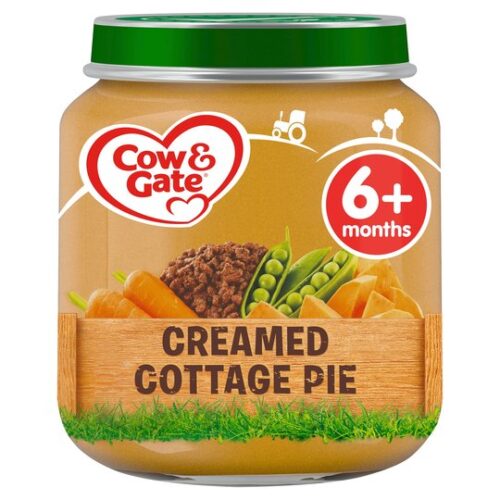 Cow & Gate Creamed Cottage Pie Jar 125G 4 Mth+