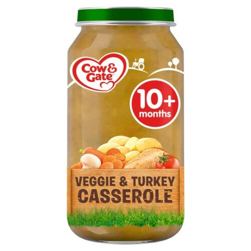 Cow & Gate Vegetable & Turkey Casserole 250G