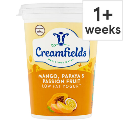 Creamfields Tropical Low Fat Yogurt 450G