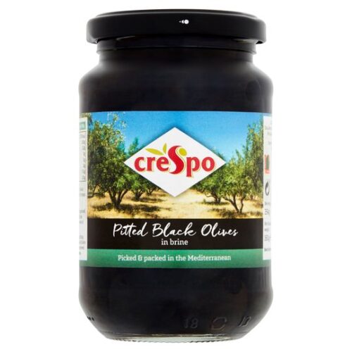 Crespo Pitted Black Olives 354G