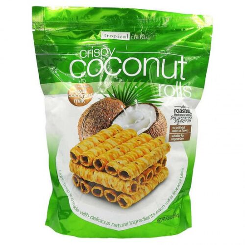 Crispy Coconut Rolls Tropical Fields 265g