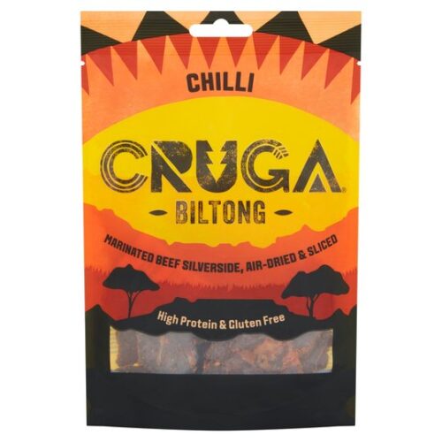 Cruga Chilli Beef Biltong 70G