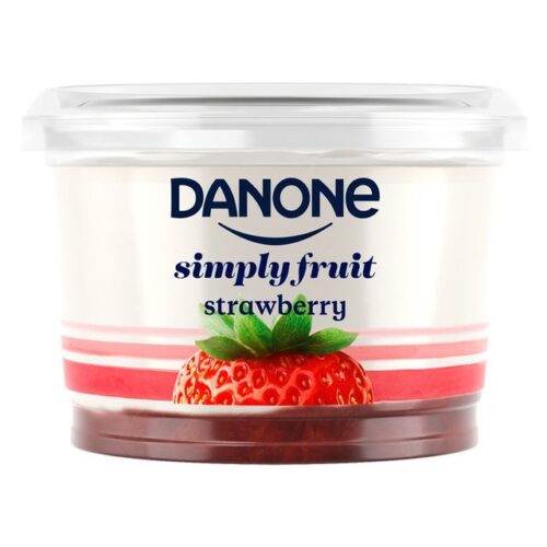 Danone Simply Fruit Strawberry Yogurt 450G