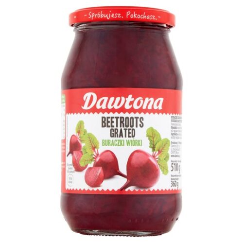 Dawtona Grated Beetroot 510G