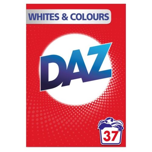 Daz Washing Powder For Whites & Colour 37 Washes 2.405Kg