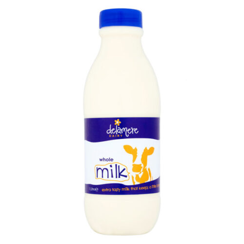 Delamere Dairy Sterilised Longlife Whole Milk 1L