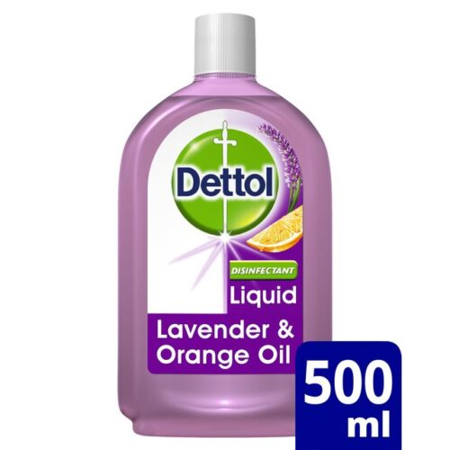 Dettol Disinfectant Liquid Lavender And Orange Oil 500 Ml