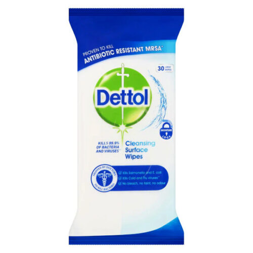 Dettol Surface Cleanser Wipes 30S