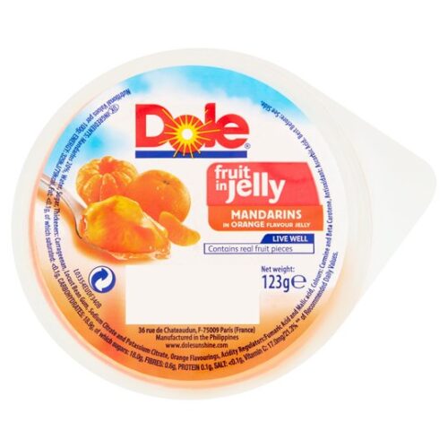 Dole Mandarins In Orange Jelly 123G