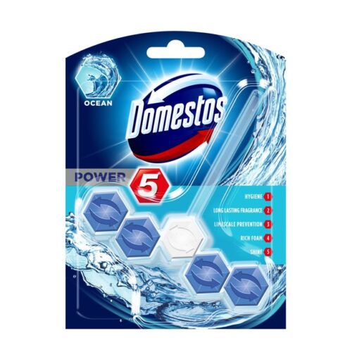 Domestos Power 5 Rim Block Ocean 55G