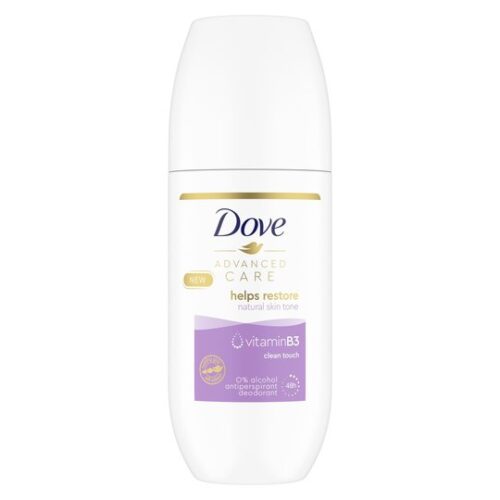 Dove Advanced Care Clean Touch Roll On Antiperspirant Deodorant 100Ml