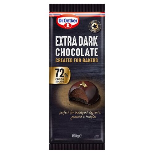 Dr Oetker Fine Cooks Chocolate Extra Dark 150G