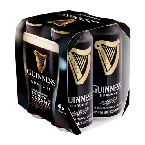 Draught Guinness 4X440ml Cans