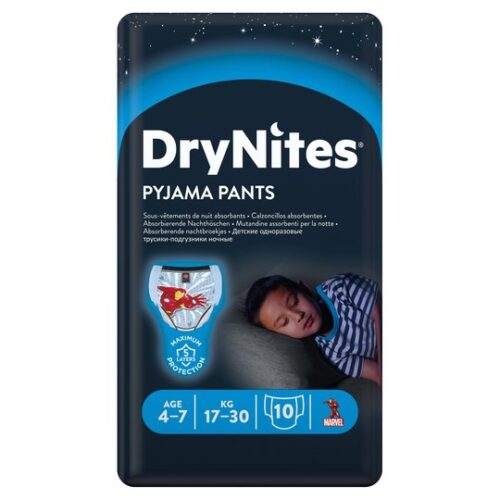 Drynites Boy Pyjama Pant Age 4-7 Years 10 Pants