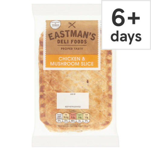 Eastmans Chicken & Mushroom Slice 150G