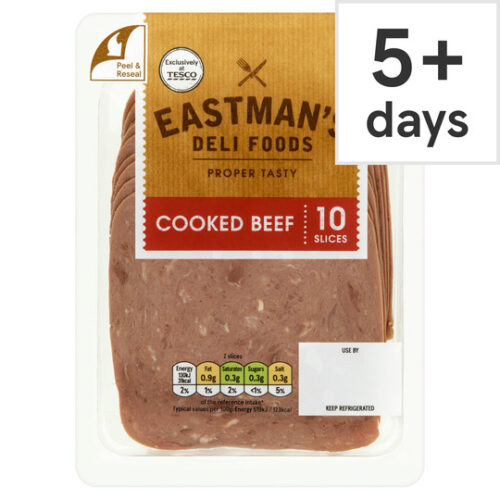 Eastman’s Cooked Beef Slices 125G