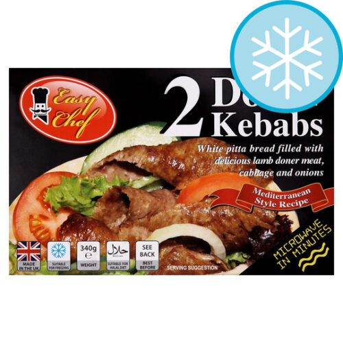 Easy Chef Doner Kebabs 2S 340G