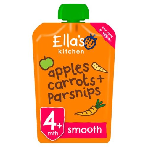 Ella’s Kitchen Apples Carrots Plus Parsnips 120G