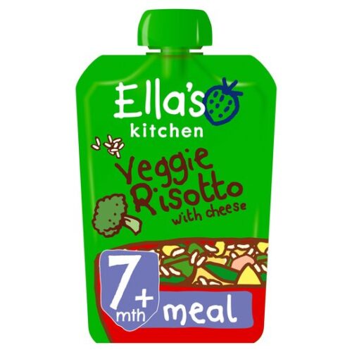 Ella’s Kitchen Veggie Risotto With Cheese 130G