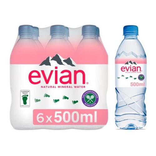 Evian 6X500 ml Pack