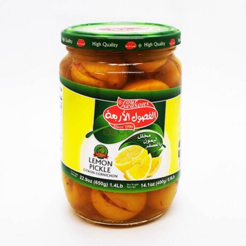 FOUR SEASONS LEMONS PICKLED WITH SAFFLOWER 650g