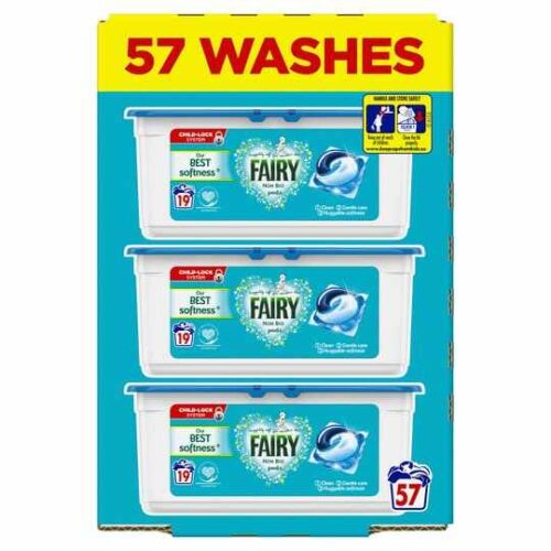 Fairy Non Biological Washing Pods 57 Washes 1373.7G