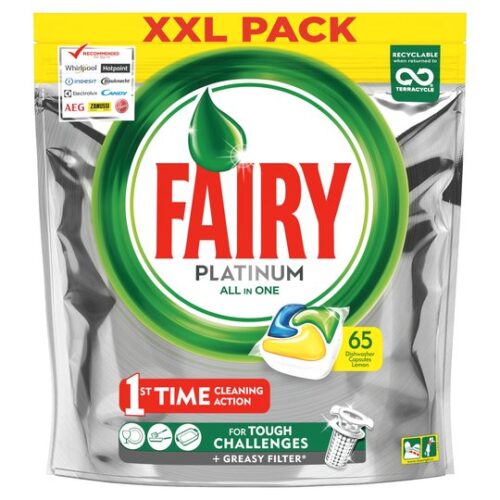 Fairy Platinum Lemon Dishwasher 65 Tabs 878G