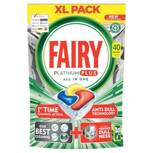 Fairy Platinum Plus All In One Lemon 40 Capsules 621G