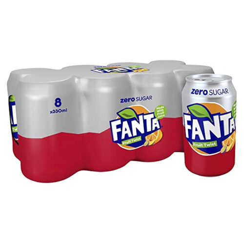 Fanta Fruit Twist Zero 8X330ml