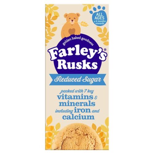 Farleys Rusks 4-6+ Months Reduced Sugar Original 150G